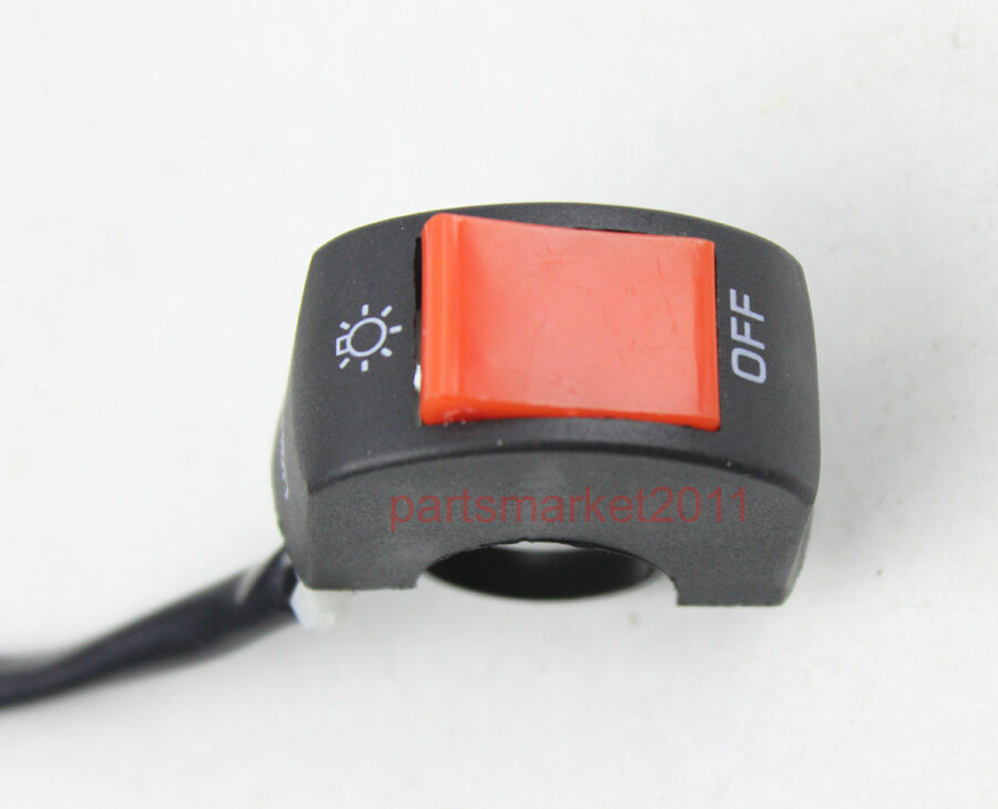 2 Headlight Spot Light Lamp Stop Switch Motorcycle ATV Pit Dirt Bike 7/8 On/Off
