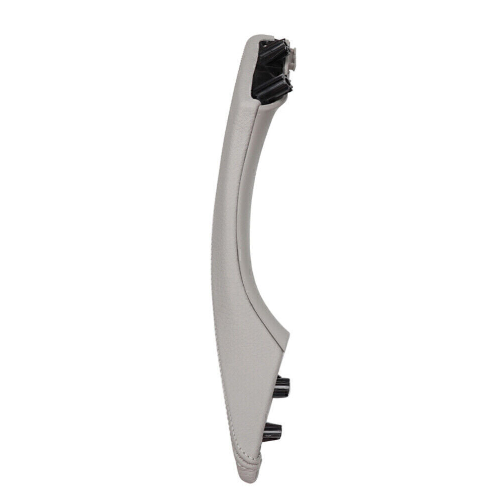 Gray Right Side Real Leather Door Trim Pull Handle Fits for BMW 5 series F10 F11 F18