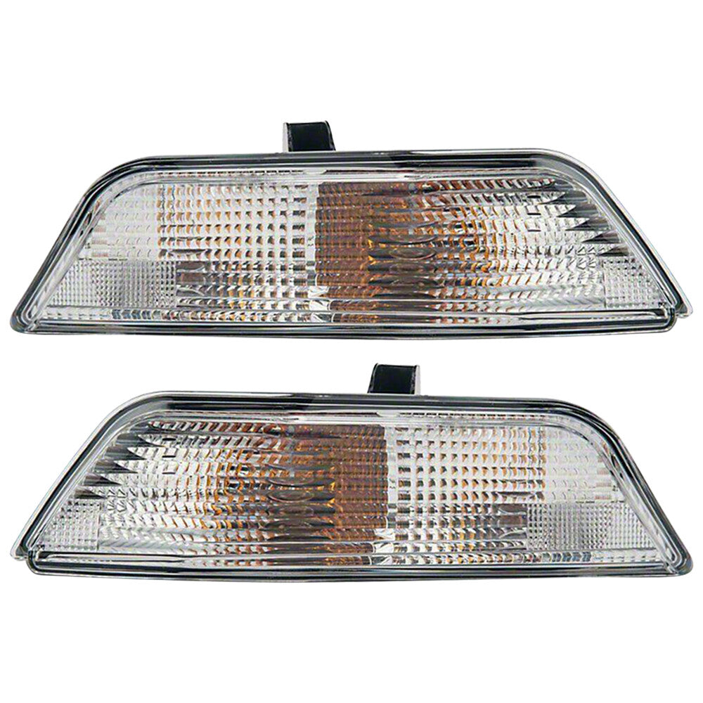 Right Left Fits for Ford for Mustang 2015-2017 Turn Signal Light Lamp w/ Halogen Bulb