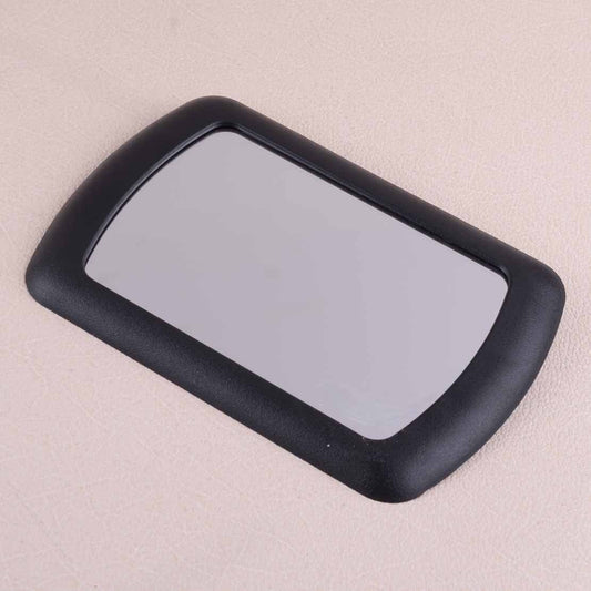 Black Car Clip On Sun Visor Vanity Mirror Sun-shading Cosmetic Mirror Portable