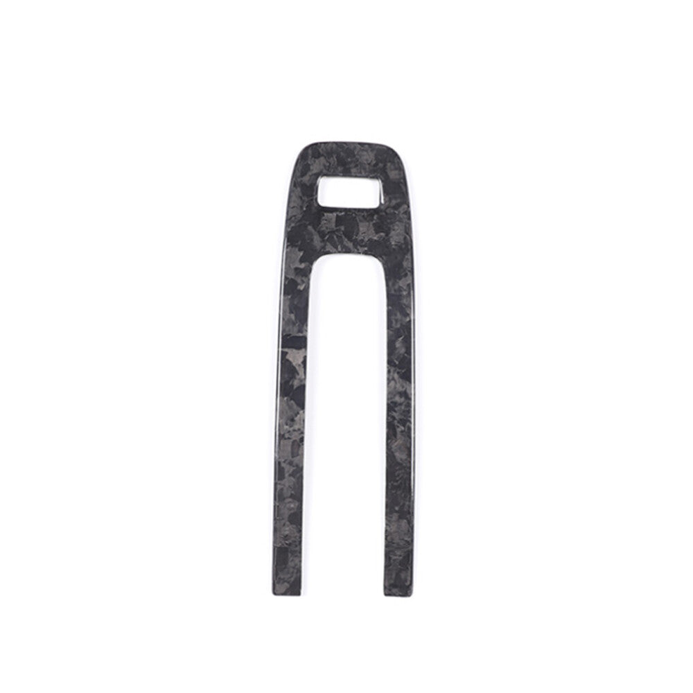 for Porsche Macan 2022-23 Car Warning Light Lamp Switch Trim Forged Carbon Fiber