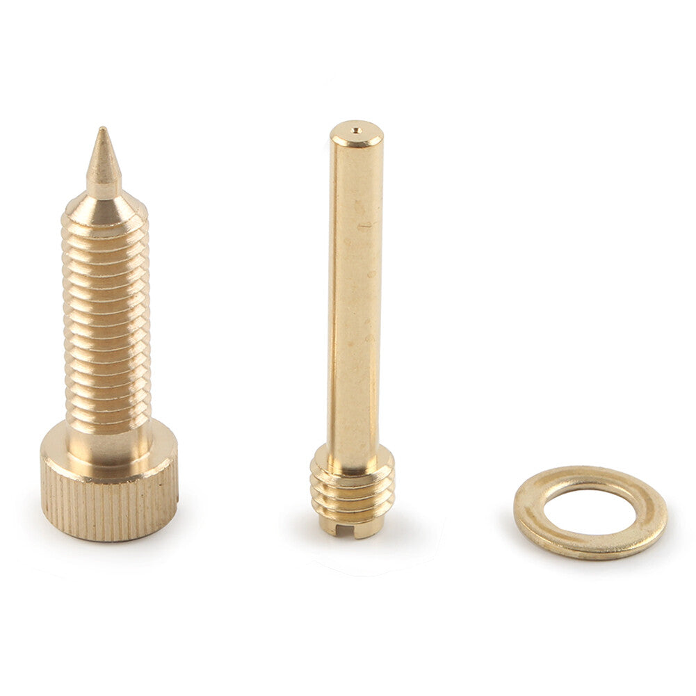 For PWK 21 24 26 28 30 32 34mm Copper Carburetor Carb Main Jet Adjustable Screw
