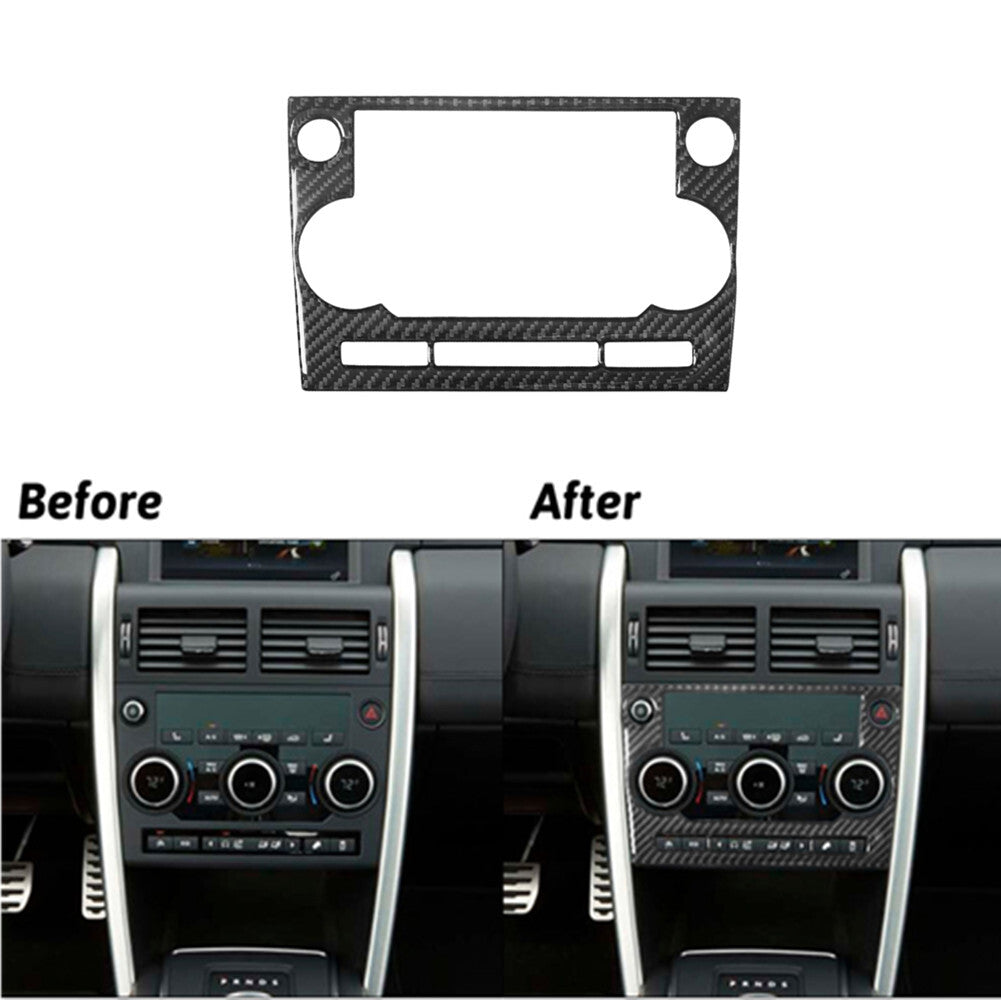 Carbon Fiber Radio Frame Cover Trim for Land Rover Discovery Sport 2015-2019