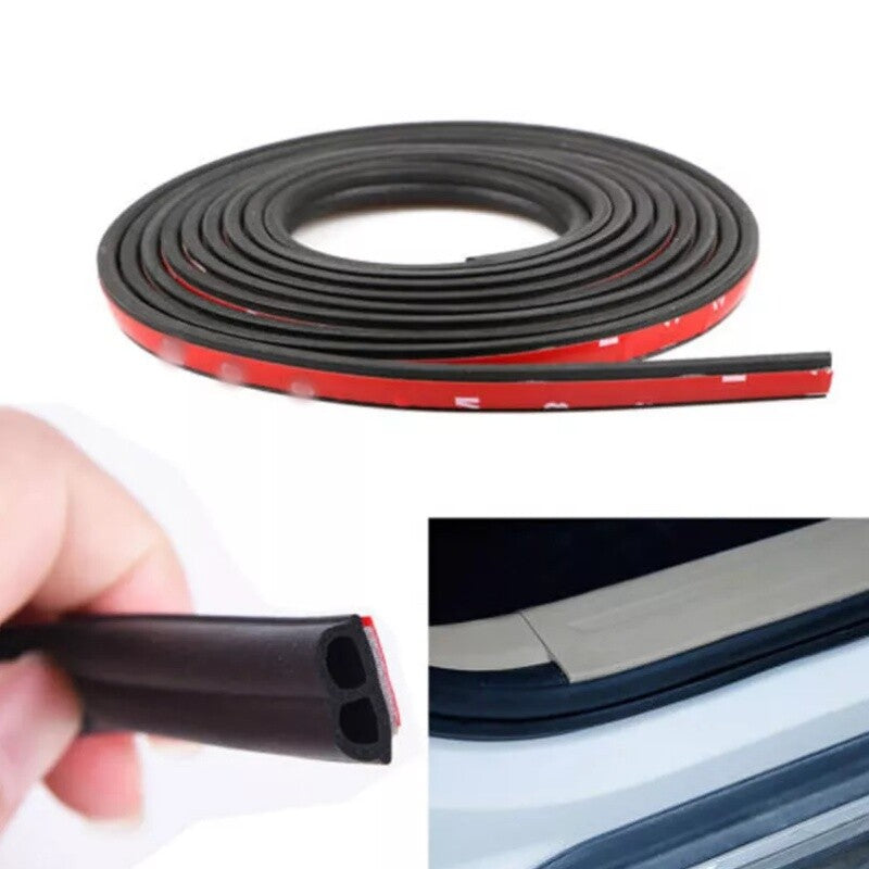 33FT B-Shape Rubber Car Door Seal Strip Trim Edge Guard Weatherstrip Universal