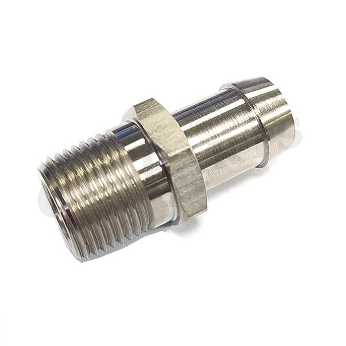 Intake manifold 90¡ã Deg fitting 1/2 inch NPT to 5/8 inch hose barb heater water pump