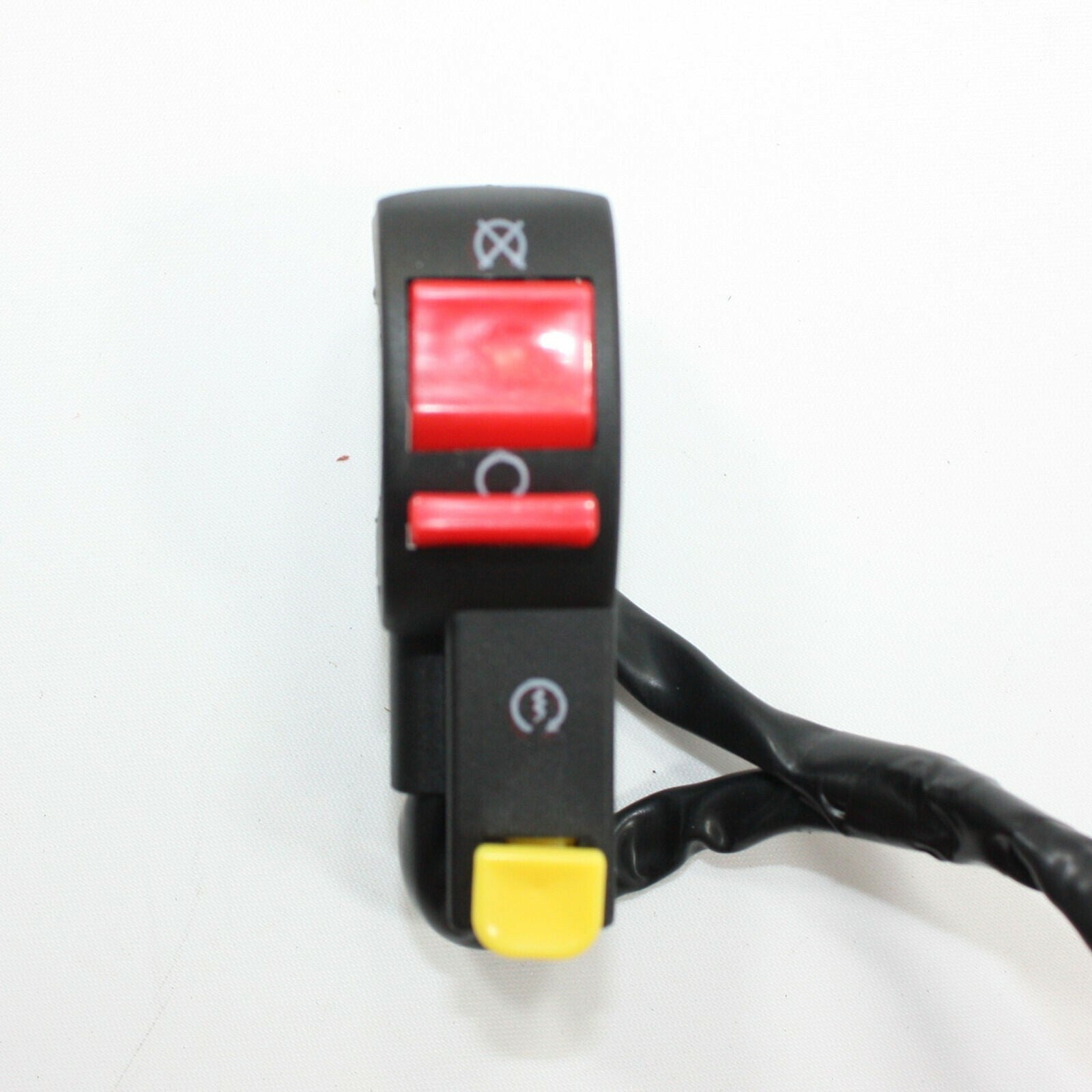 Motorcycle bike handlebar switch retrofit to start flameout horn button package