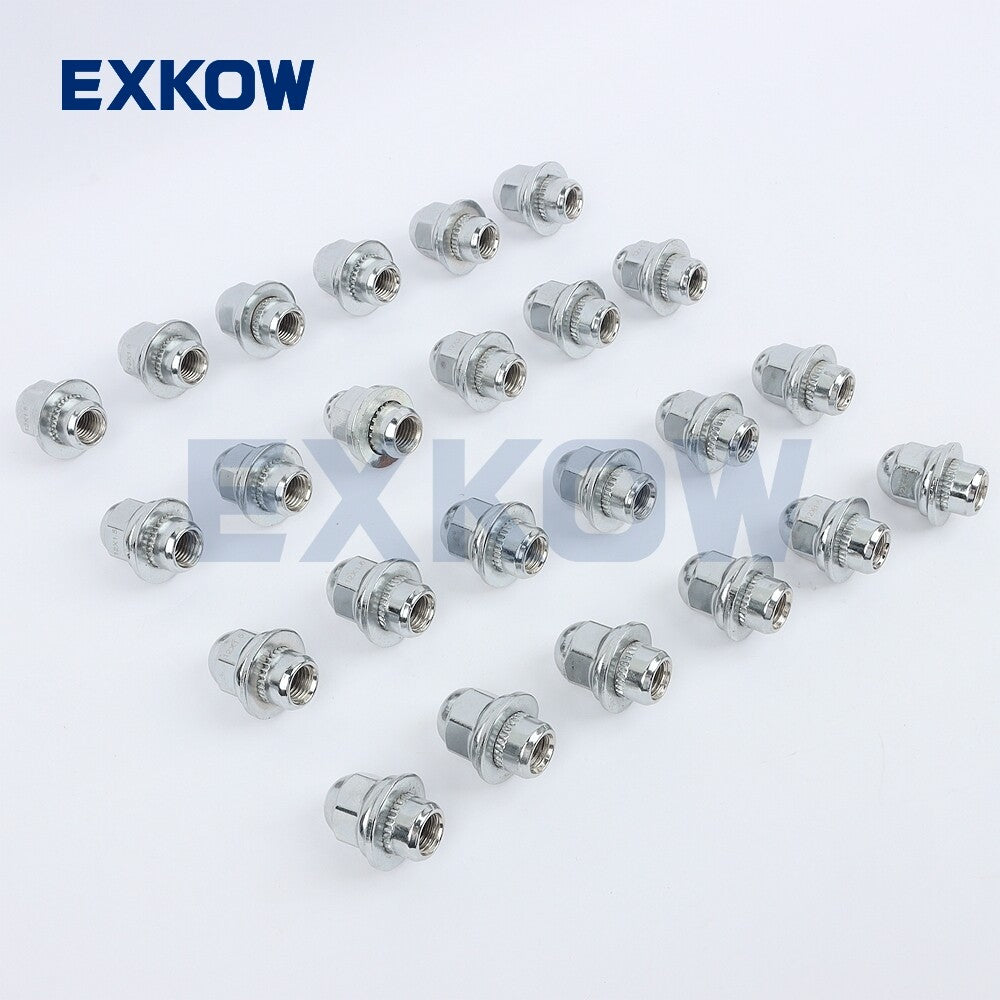 24pcs Shank Washer Alloy Wheel Nut for Mitsubishi Pajero NS Triton ML Lancer GTO