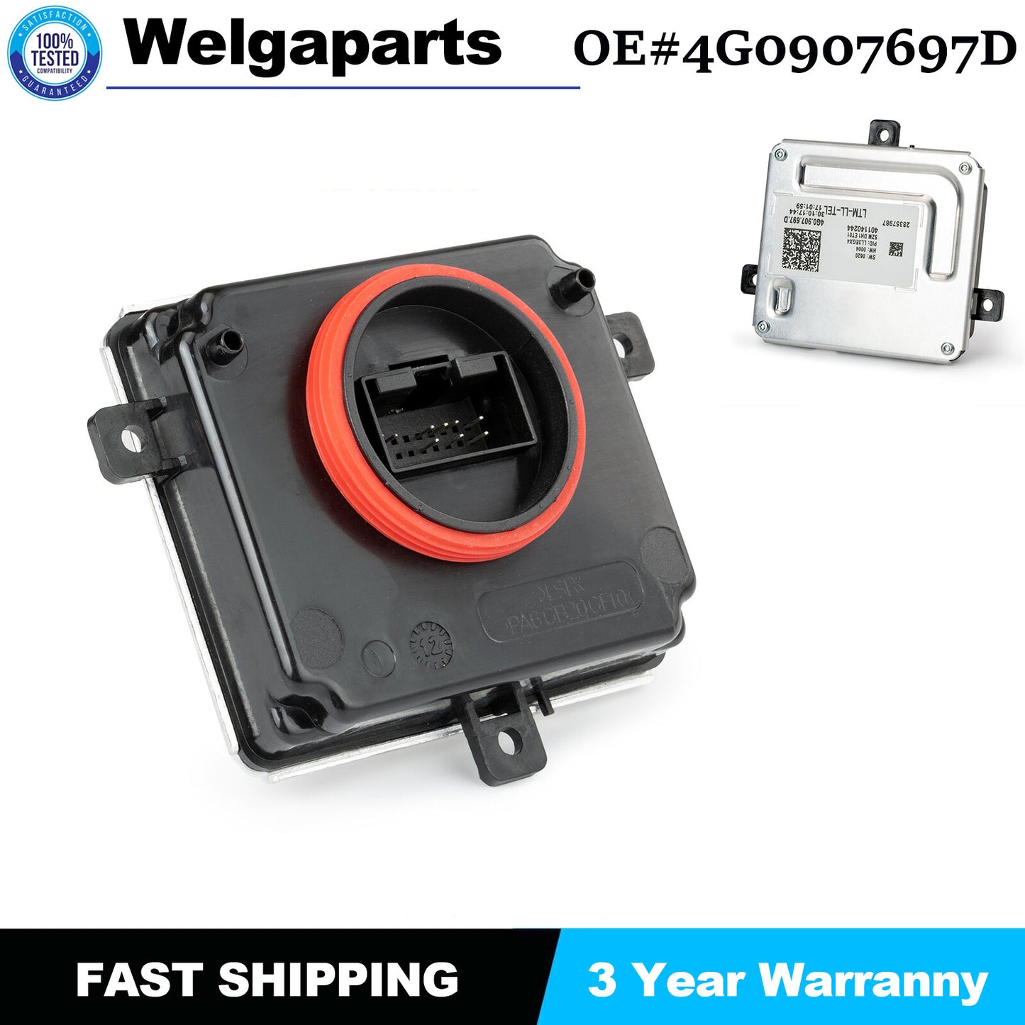 New for Audi A4 A5 A6 Q3 TT Daytime Running Light DRL Control Module 4G0907697D
