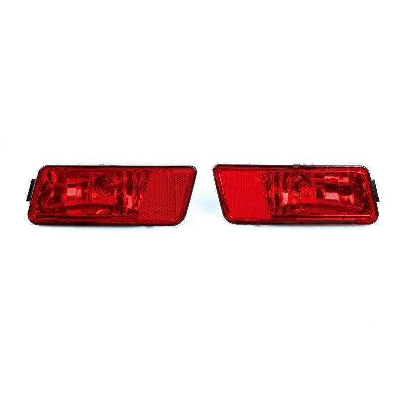 Rear Bumper Reflector Brake Light Warning 1 Pair for Dodge Journey 2009-2011