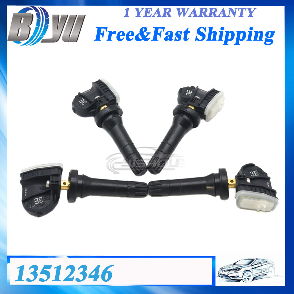 NEW 4pcs 13540601 for 2022 for GMC for Chevy for Buick for Cadillac TPMS Tire Pressure Sensor