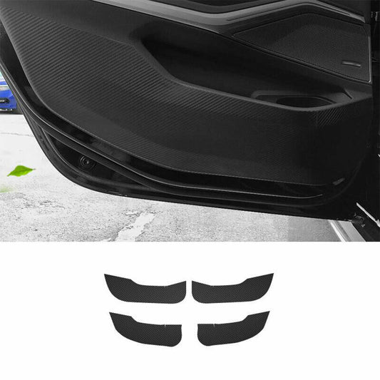 for BMW 3 Series G20 2019-2023 Sticker Inner Door Protection Panel Cover Trim 4P