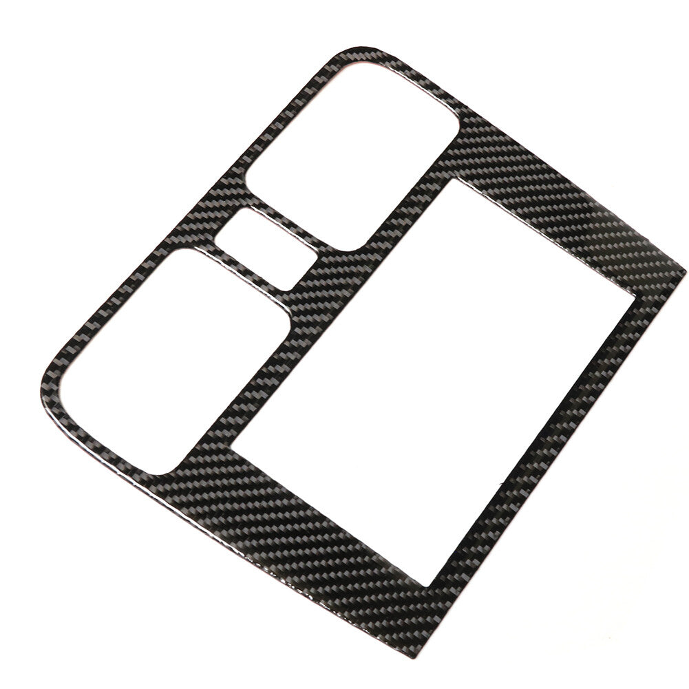 Carbon Fiber Central Air Vent Outlet Trim Cover for Subaru Forester 2005-2008