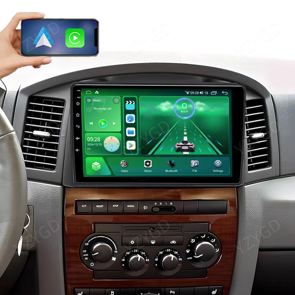 Android Auto Carplay for Jeep for Grand Cherokee 2004-2007 Car Radio GPS Navi Screen