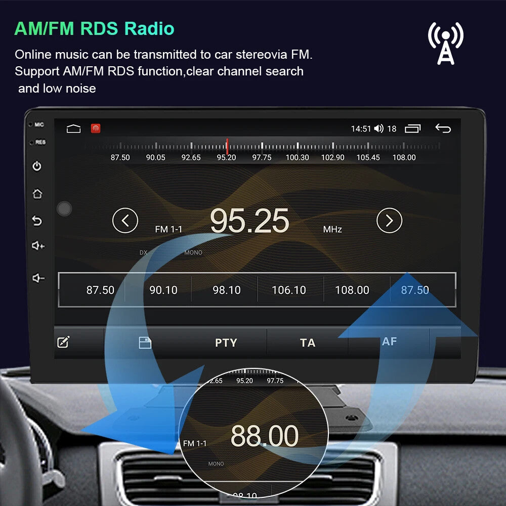 for Hyundai Santro Atos 2018 Video Player Stereo Navi GPS Android Auto Car Radio