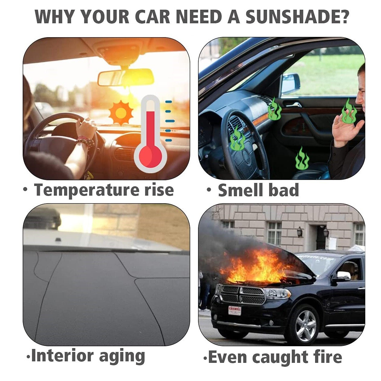 for Toyota Accessory Car SUV Windshield Sun Shade Heat Block Window Cover Shield