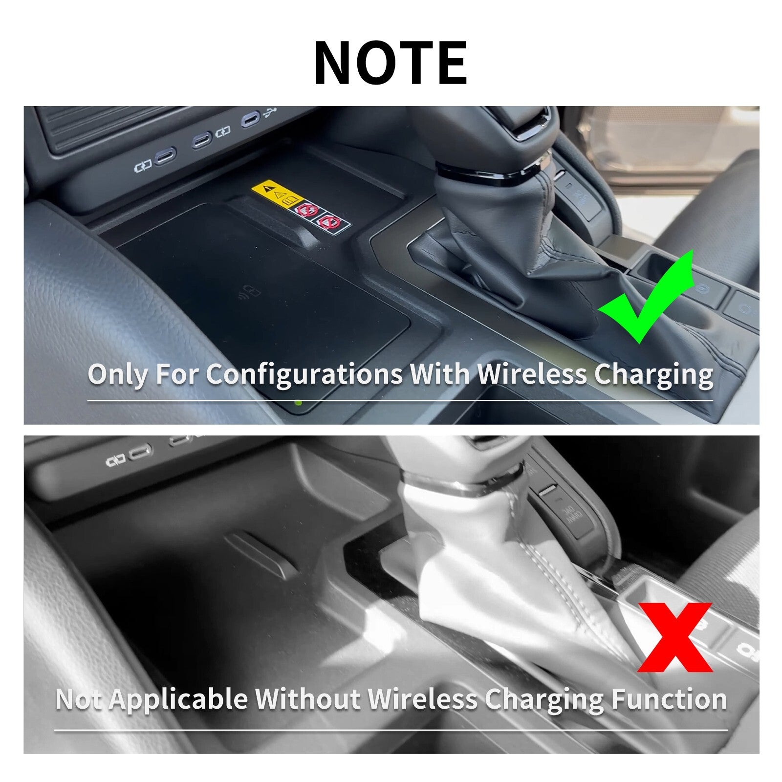 for Toyota for Land Cruiser Prado 2024 J250 Anti-skid Pad Right Rudder Car Phone Pad