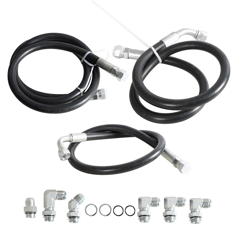 Transmission Cooler Line Hose Kit For 06-10 for Chevy / for GMC 6.6L 2500/3500HD w/Allison