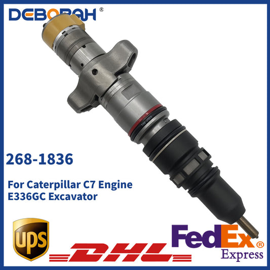 268-1836 New Fuel Injector 295-1412 For Caterpillar C7 Engine E336GC Excavator