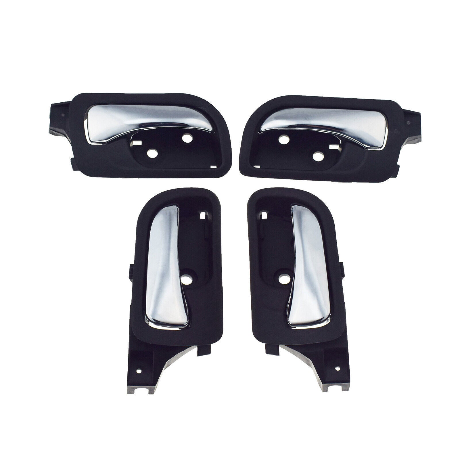 for Honda Accord 2003-2007 Set of 4 Interior Door Handles Chrome FL RL RR NEW