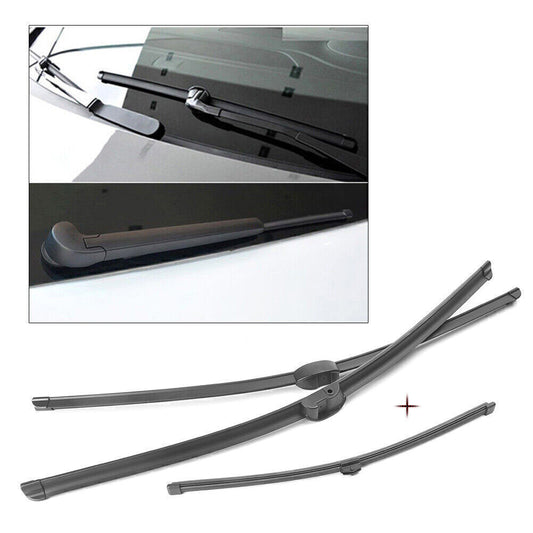 26+26+14 Front Rear Window Wiper Blades Fit for Porsche for Cayenne 2010-2014