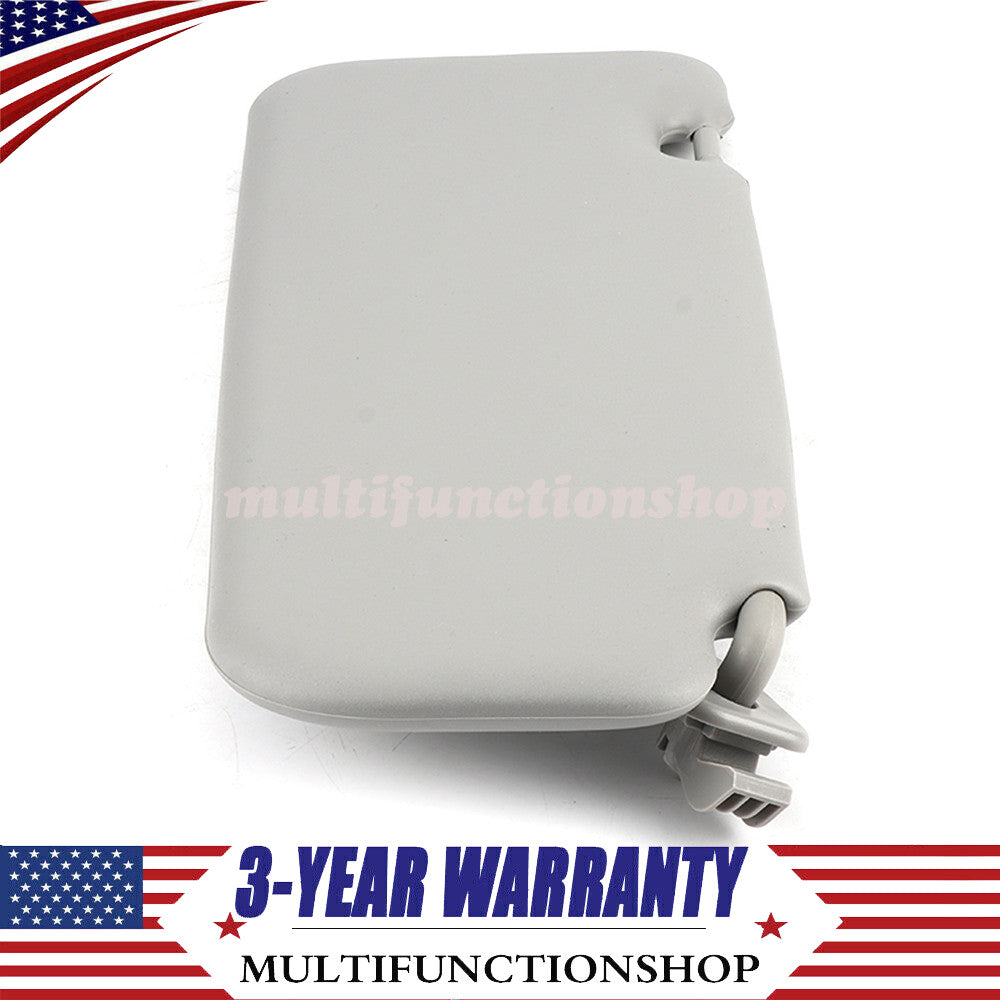 Right Passenger Side Gray Sun Visor for Hyundai Accent 1E 11-15 For 85220-1R000