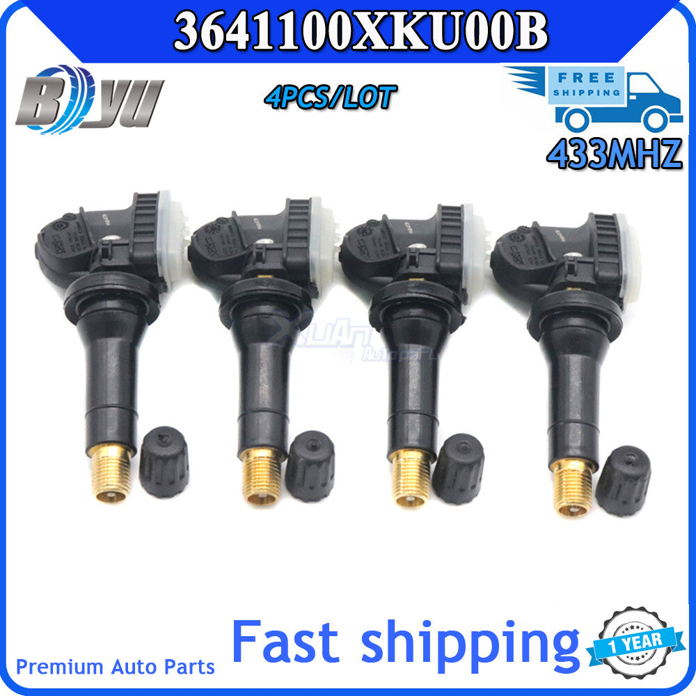 Suitable for Haval HL H2 H5 H6 H7 kit 4X 3641100XKU00B TPMS 433MHz tire pressure sensor