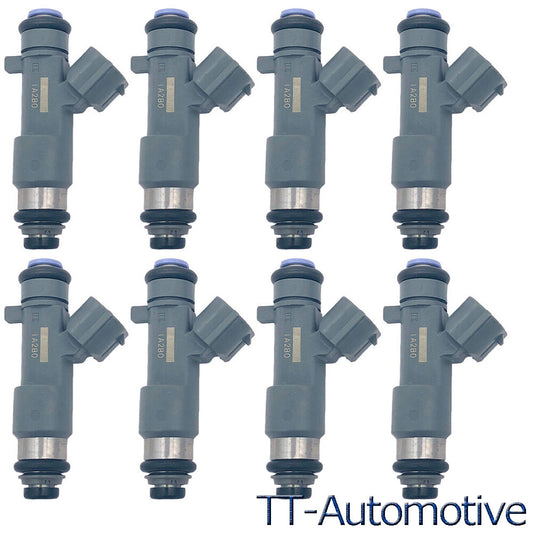 8X 16600-ZH00A FJ752 Fuel Injectors for Nissan Titan Flex Fuel 2005-2007 5.6L V8