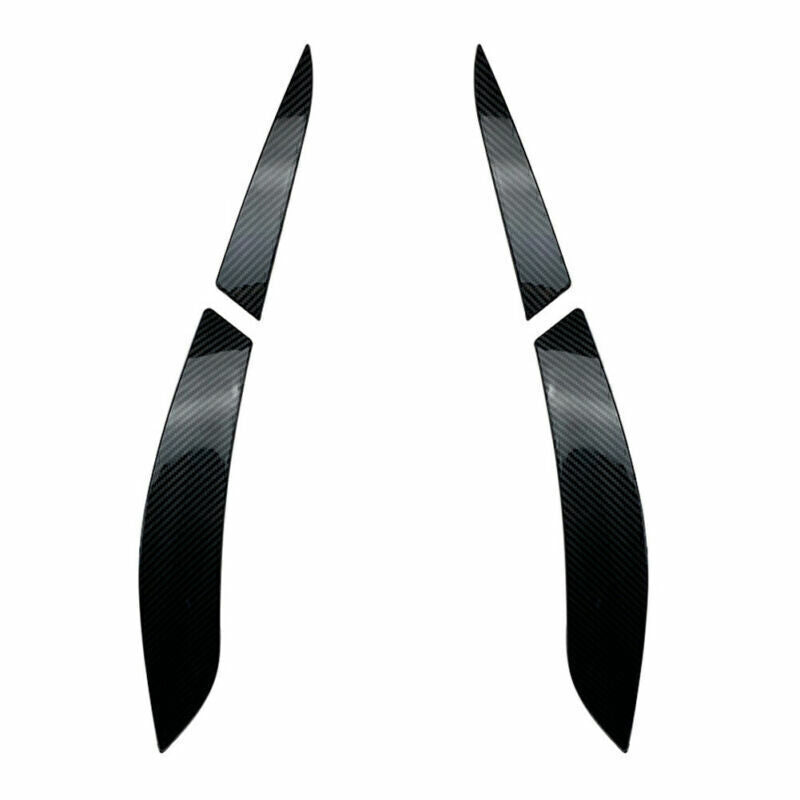 Rear Tail Light Lamp Eyelid Trim Cover for VW for Golf 6 MK6 2008-2013 Carbon Fiber