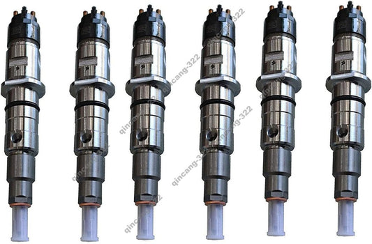 6PCS Fuel Injector 4994541 for Engine ISLE QSL8.9 QSL9