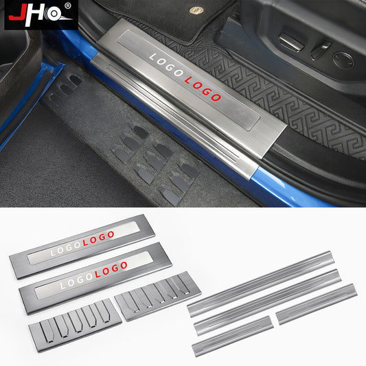 Door Sill Scuff Welcome Pedal Protect for FORD F150 LTD/ 2017-2020