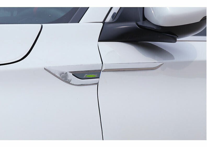 for Honda Accord 10th 2018-2022 Steel Black Fender Side Air Outlet Cover Trim 4X