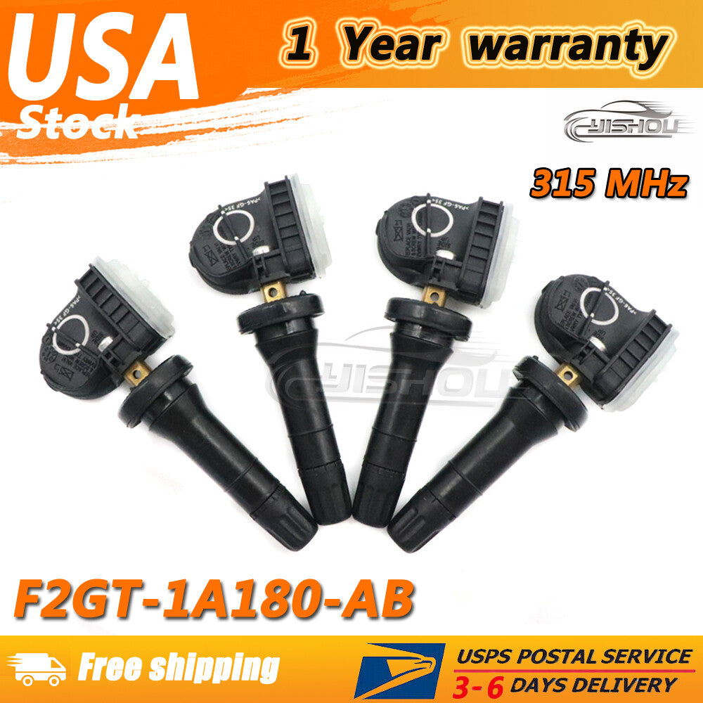 4x TPMS NEW Tire Pressure Sensors F2GZ-1A189-A For 15-20 for Ford F-150 Edge for Mustang