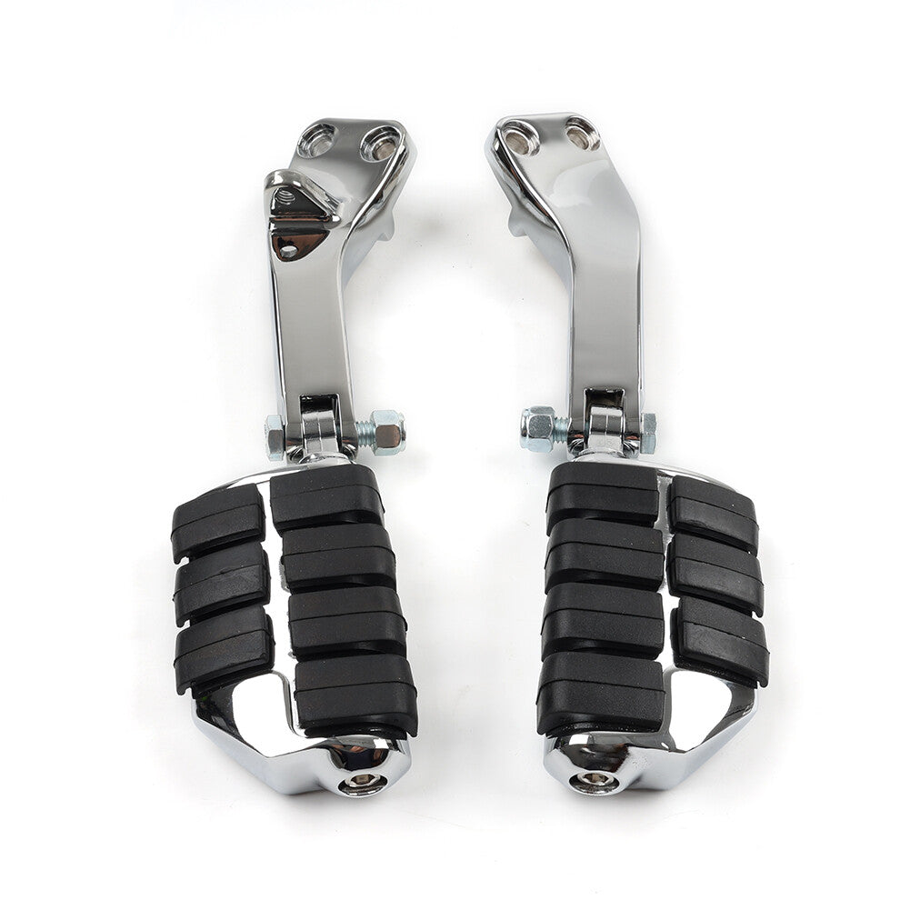 Passenger Foot Pegs Mount Bracket Kit for Harley Dyna Street Fat Bob FXDF FXDB