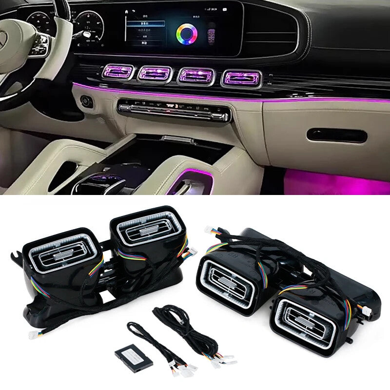 Ambient Light for Mercedes-Benz GLE GLS W167 Air Outlet Air Conditioning Vent
