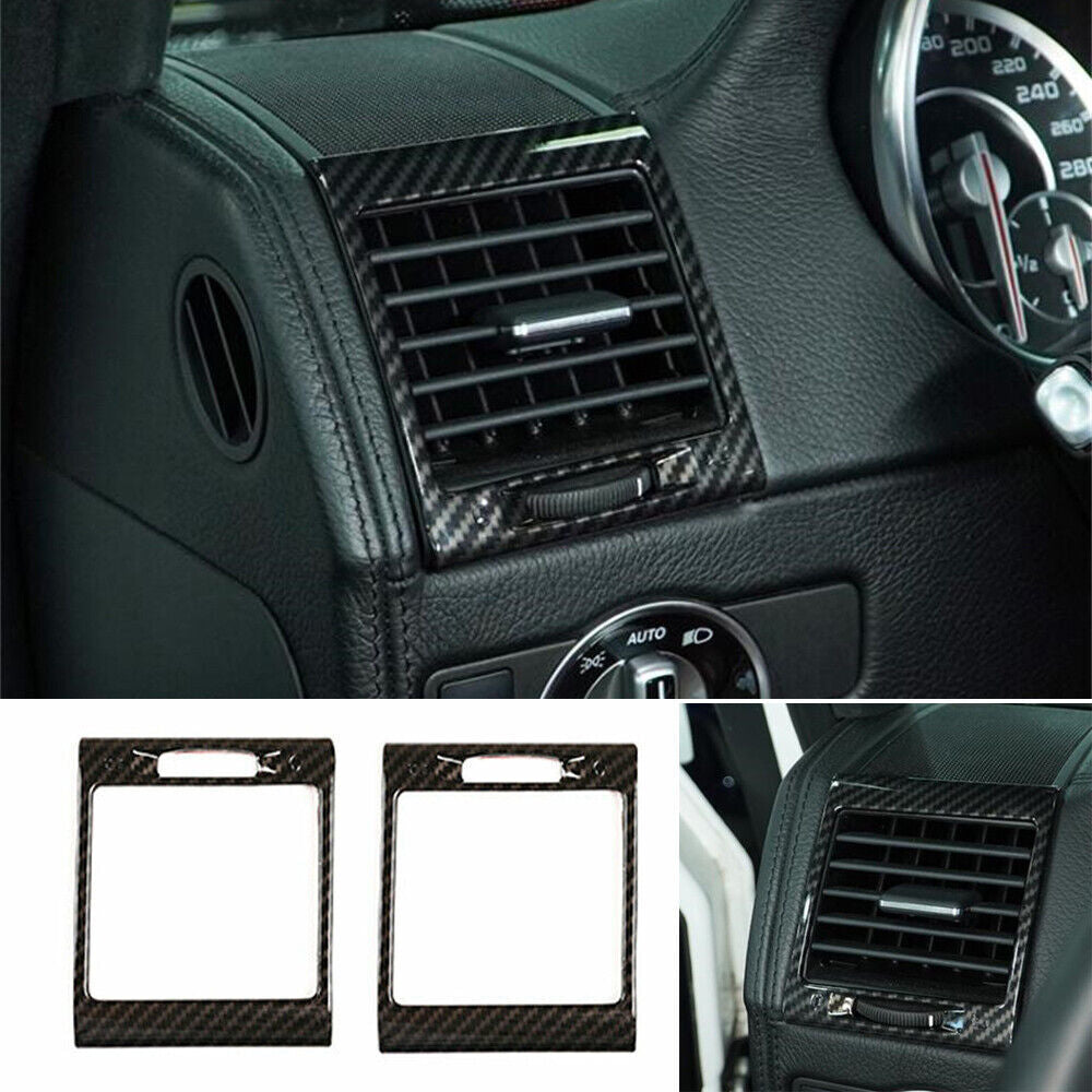 Carbon Fiber ABS Side Air Vent Outlet Cover for Benz G Class W463 G500 2004-2018