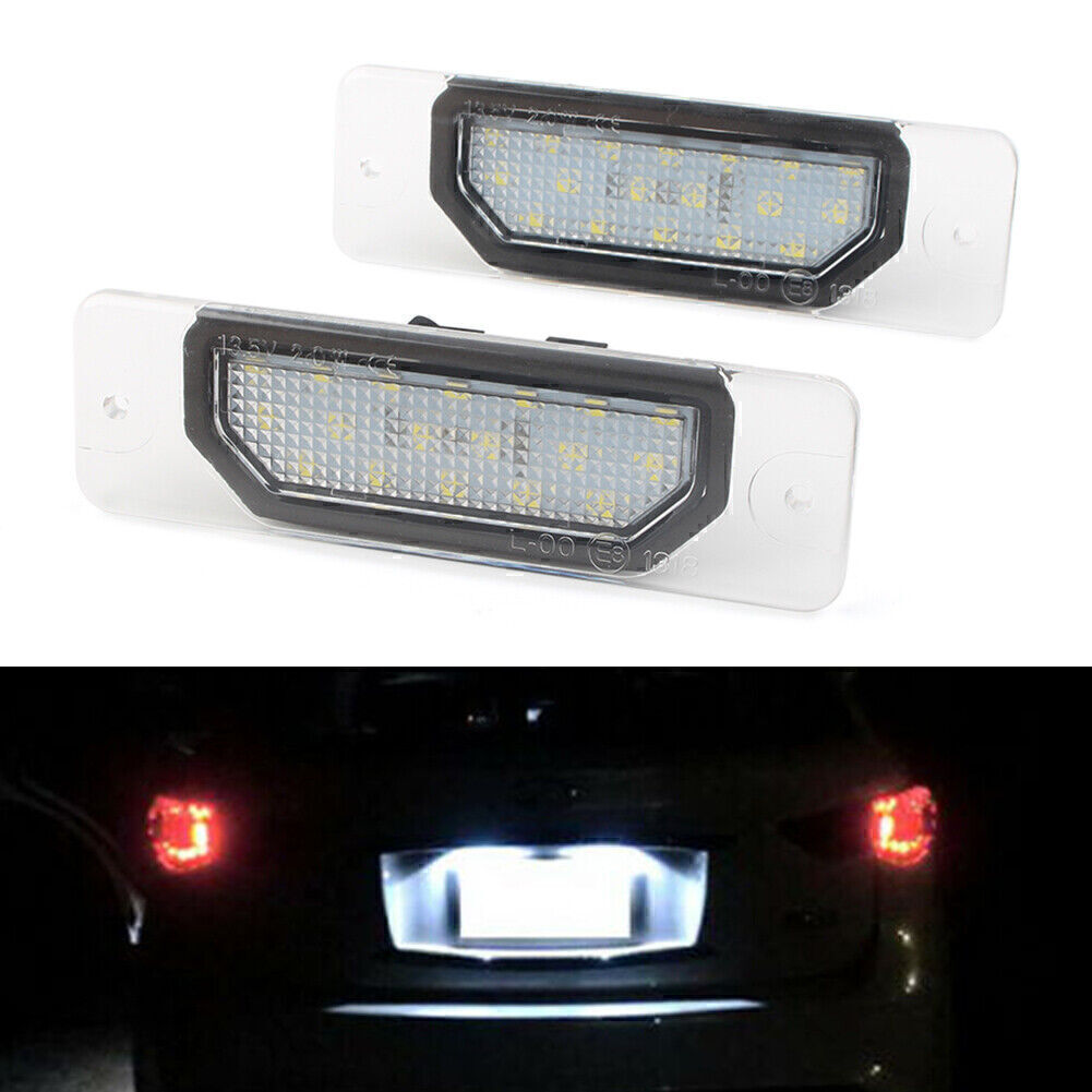 2x LED License Number Plate Lights White Fit for Infiniti Fx35 Fx45 Q45 I30 I35 Q70