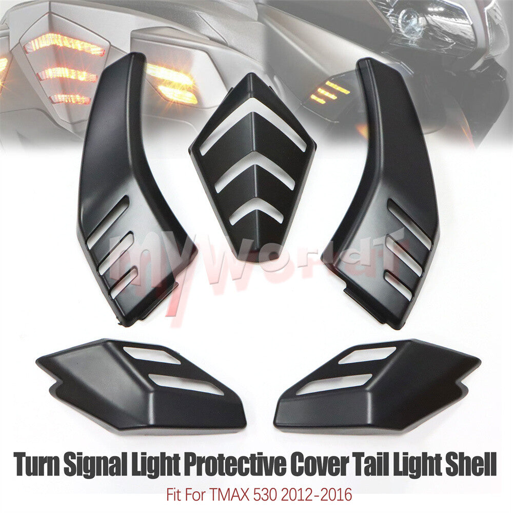 Turn Signal Light Protective Cover Tail Light Shell Fit For TMAX 530 2012-2016
