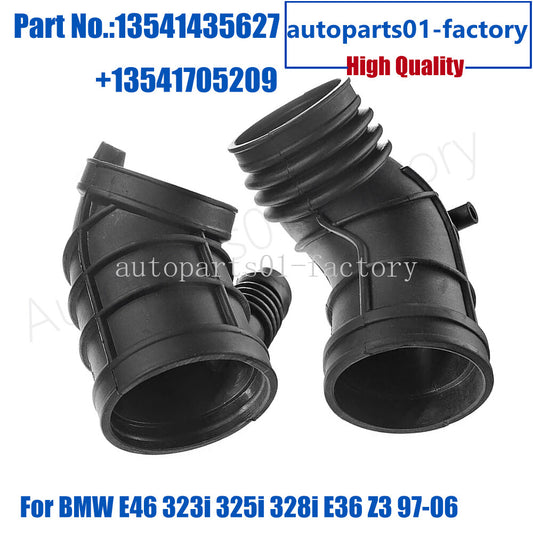 2Air Cleaner Intake Hose Rubber Dust Cover for BMW E46 323i 325i 328i E36 Z3