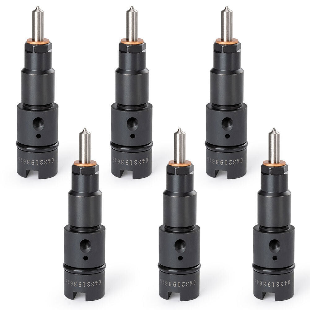Set of 6 Fuel Injector 0432193645 3944200 Fit for ISB 5.9L Diesel New