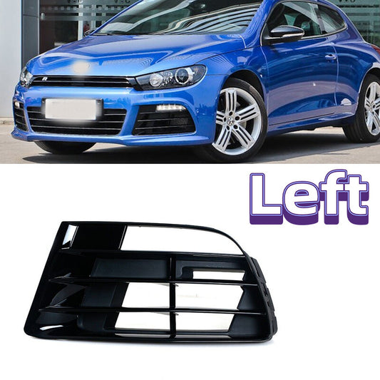 Left For 2009-2014 for VW Scirocco R Front Bumper Fog Light Lamp Cover Grille