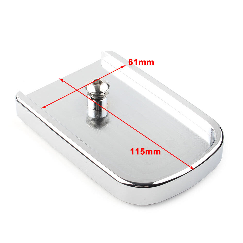 1X Brake Pedal Pad Cover Fit for Harley Road Glide Street Glide Softail Fatboy FLST
