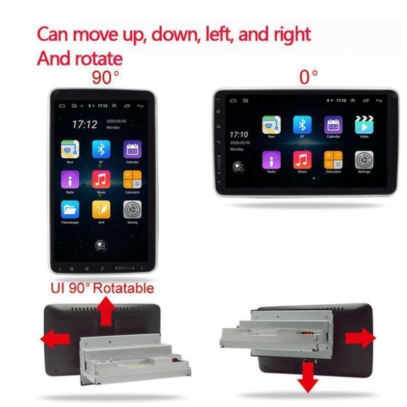 10.1in Player Camera Android 9.1 Quad-Core Car Stereo Radio GPS Wifi Mirror Link