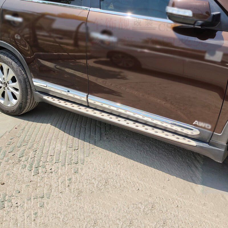 for Kia Sorento 2009-2015 Chrome Car Side Door Body Guard Molding Cover Trim