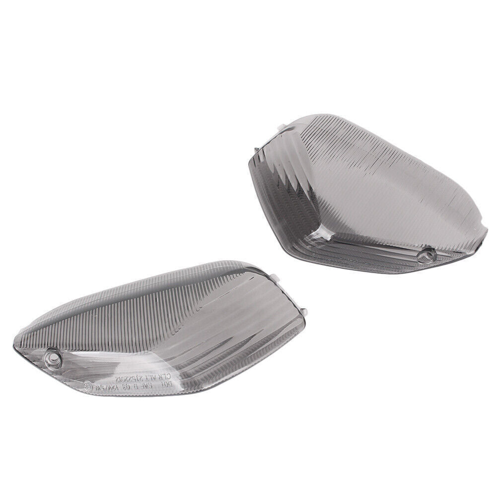 for KAWASAKI ZX-14R 2006-10 ZX-10R 2006-07 2x Smoke Rear Turn Signal Light Lens
