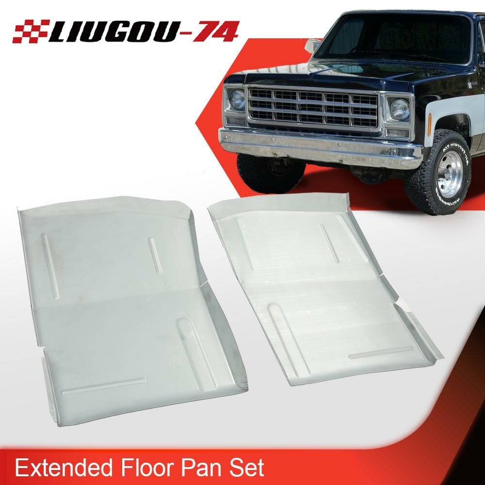 Fits 73-87 front floor pan pair for Chevrolet for GMC truck suburban suit jacket Jimmy LR