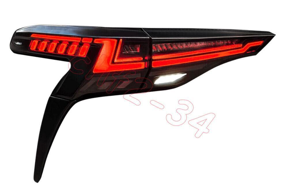 Fit for Toyota for Sienna 2021-2023 Smoke Black LED Rear Lamps Taillights Dynamic