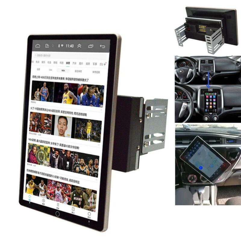 10.1 Rotatable Android9.0 Car Stereo GPS MP5 Player 2Din WiFi Quad-core Radio