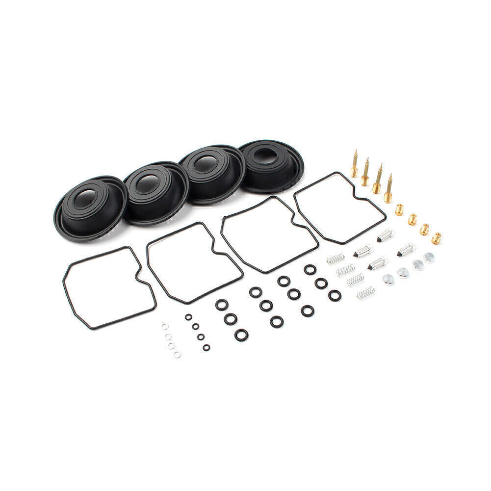 4x Carburetor Rebuild Kit Vacuum Diaphragm Fit for Suzuki GSF600 S BANDIT GSF 600 S