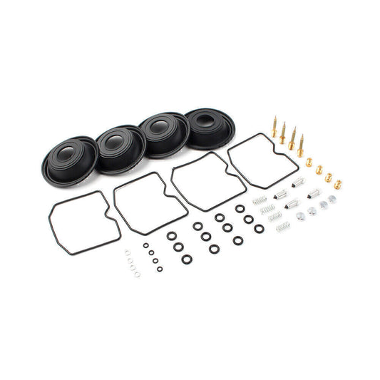 4x Carburetor Rebuild Kit Vacuum Diaphragm Fit for Suzuki GSF600 S BANDIT GSF 600 S