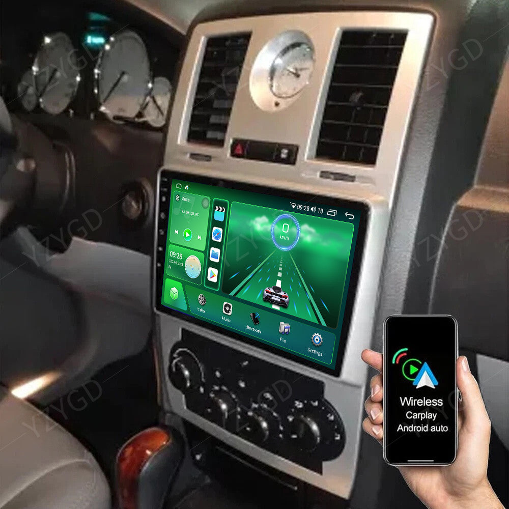Android Auto Carplay for Chrysler 300C 2004-2007 Car Stereo Radio GPS Navi Wifi